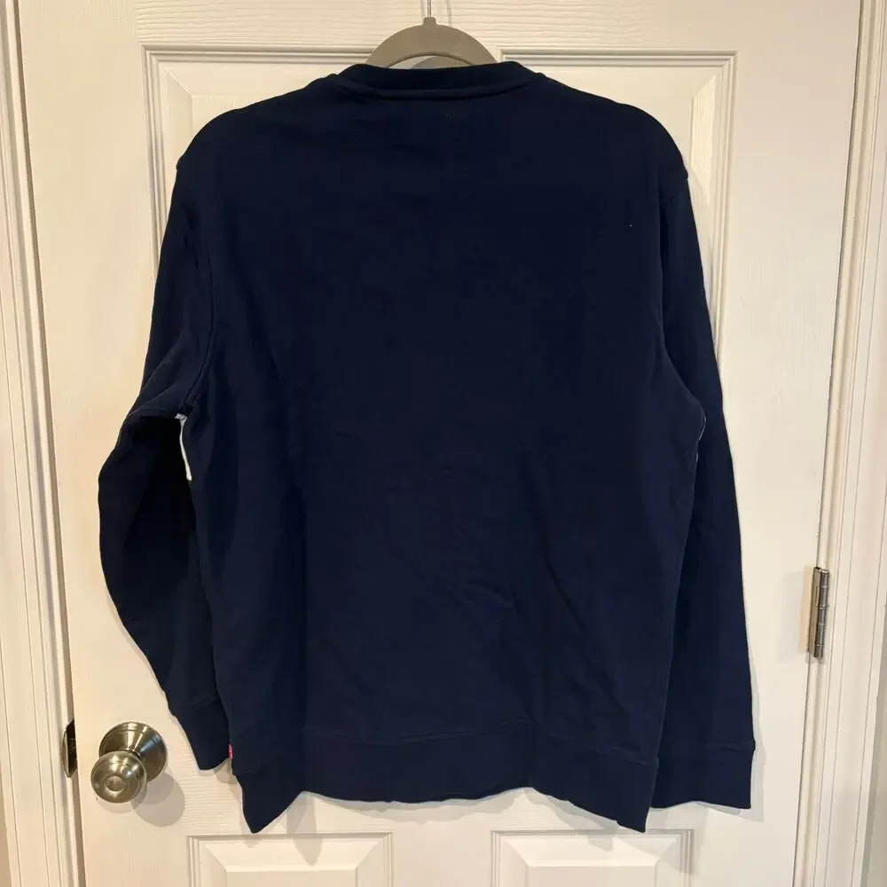 Levi's Pullover Logo Crewneck Navy Medium